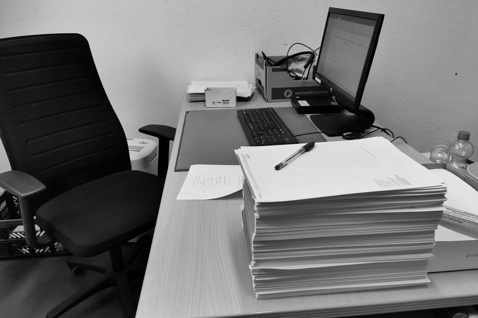 Vaga de auxiliar administrativo