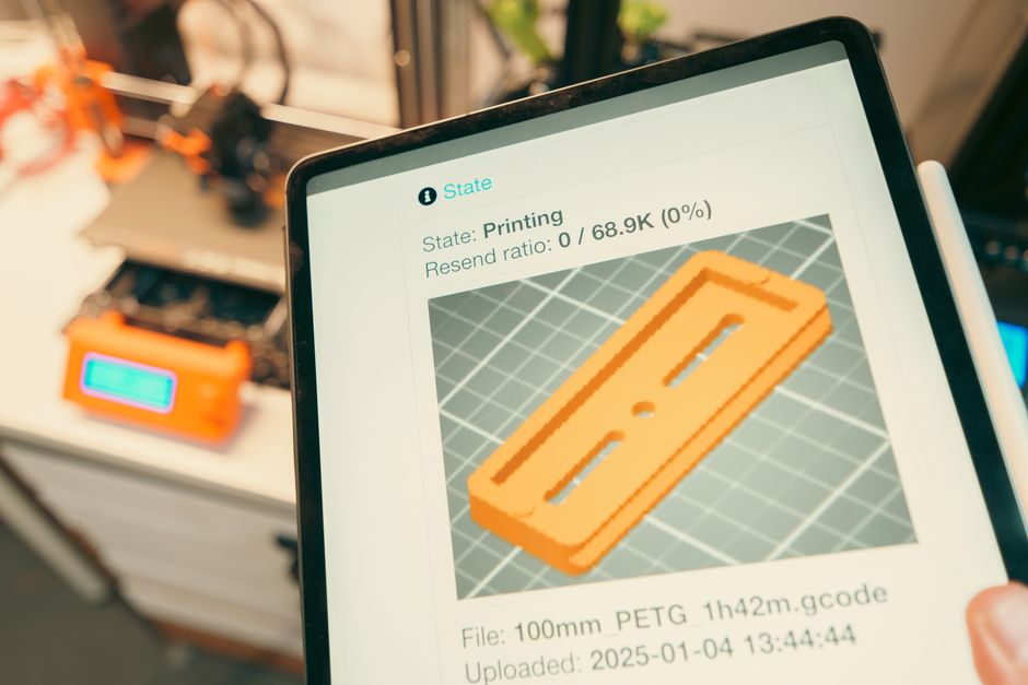 Suporte de celular impresso em 3D