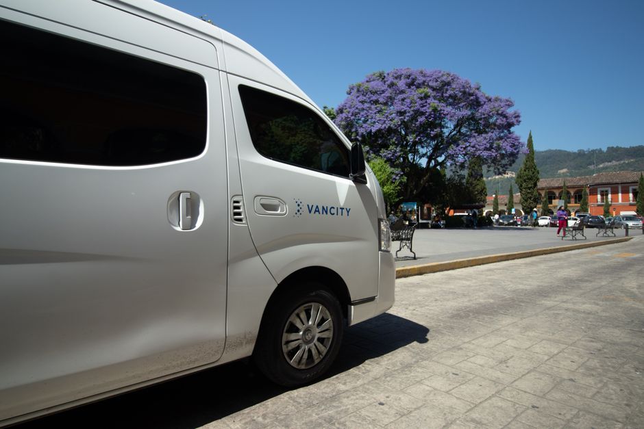 Van de turismo, ar condicionado